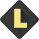 legend: animated text in video & gif android application logo